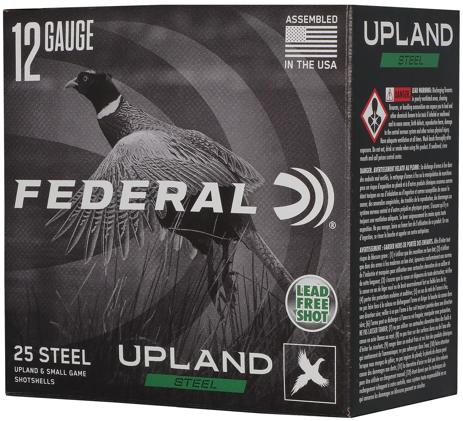 FED USH125 UPLND STL 12 2 75 1-1 8 25 10 1400 FPS