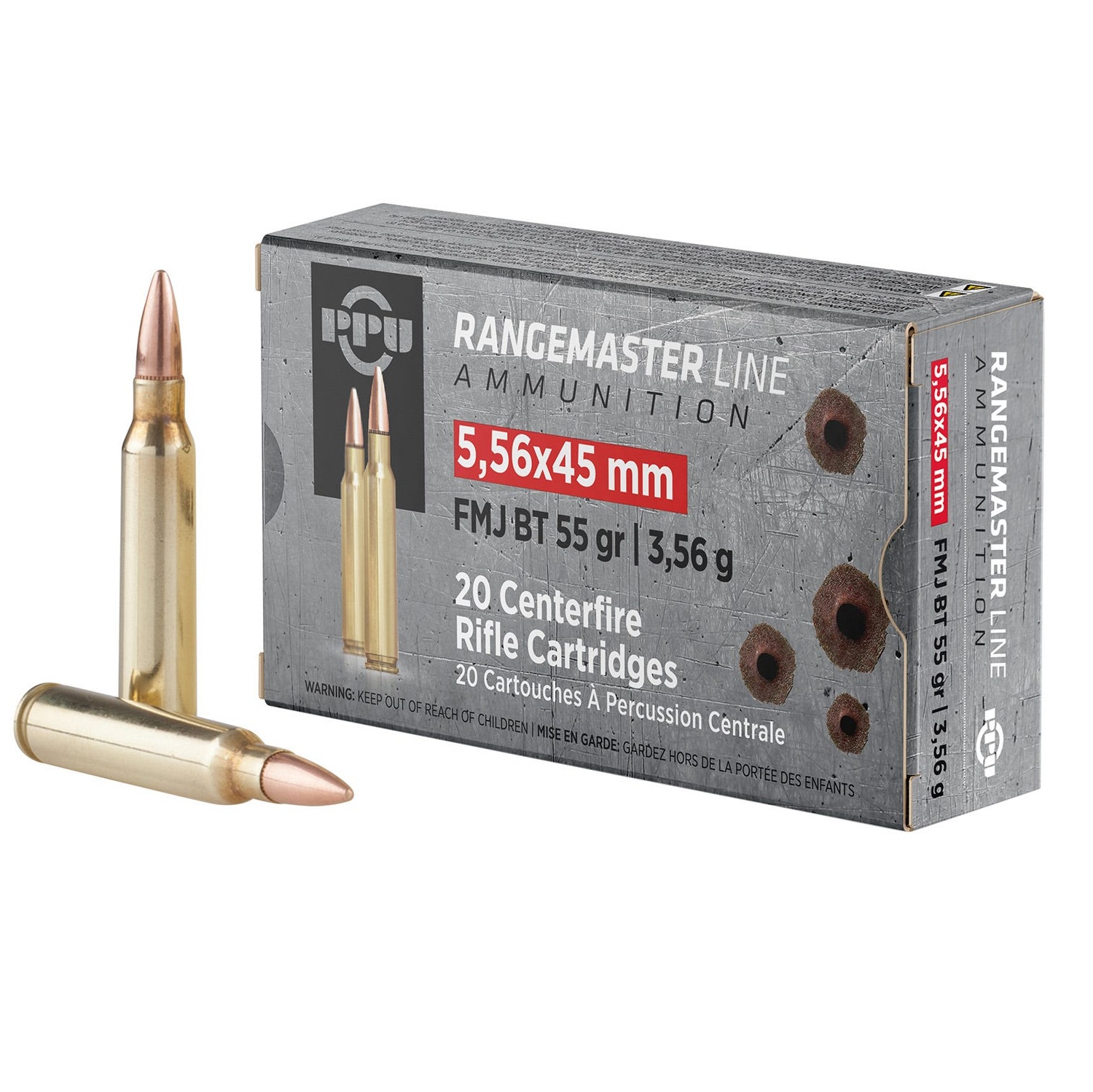 Prvi Partizan - 5 56x45 Rangemaster FMJBT M193 55gr