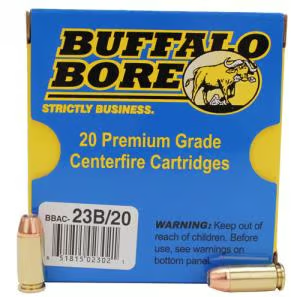 falo Bore Ammunition 23B20 Heavy Strictly Business 40 S&W P 180 Gr Jacketed Hollow Point (JHP) 20 Per Box/ 12 Cs Ammo
