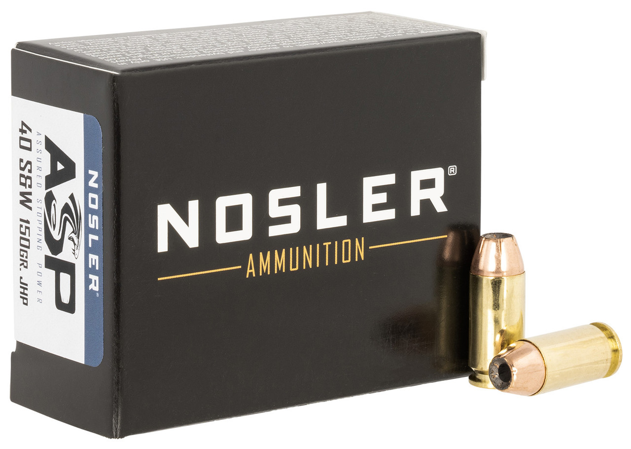 ler 51283 Assured Stopping Power Jacketed Hollow Point 150 Grain .40 S&W 1110 Fps Ammo