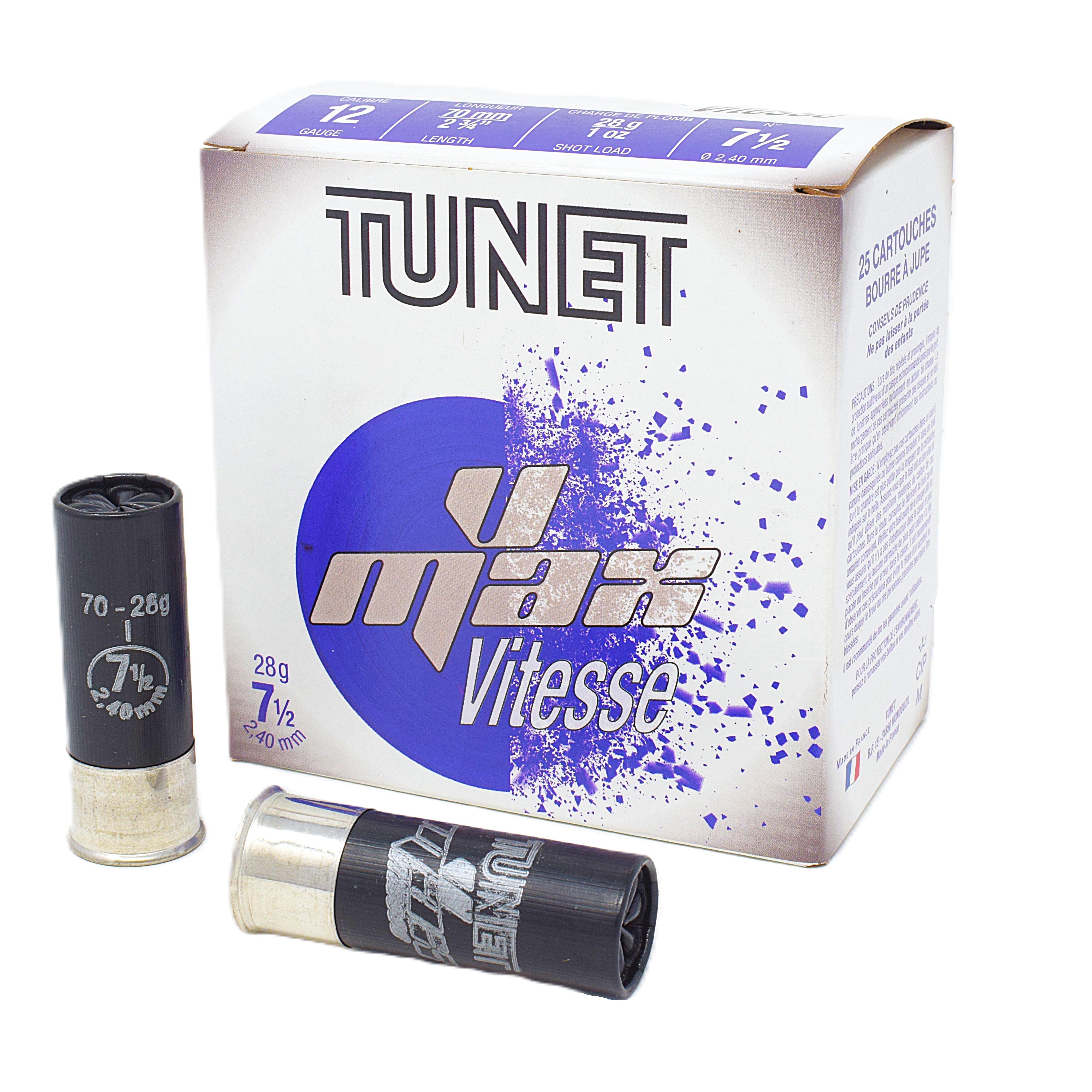 et 12 Gauge 2-3/4 V Max Vitesse 1oz #7.5 Shot Ammo
