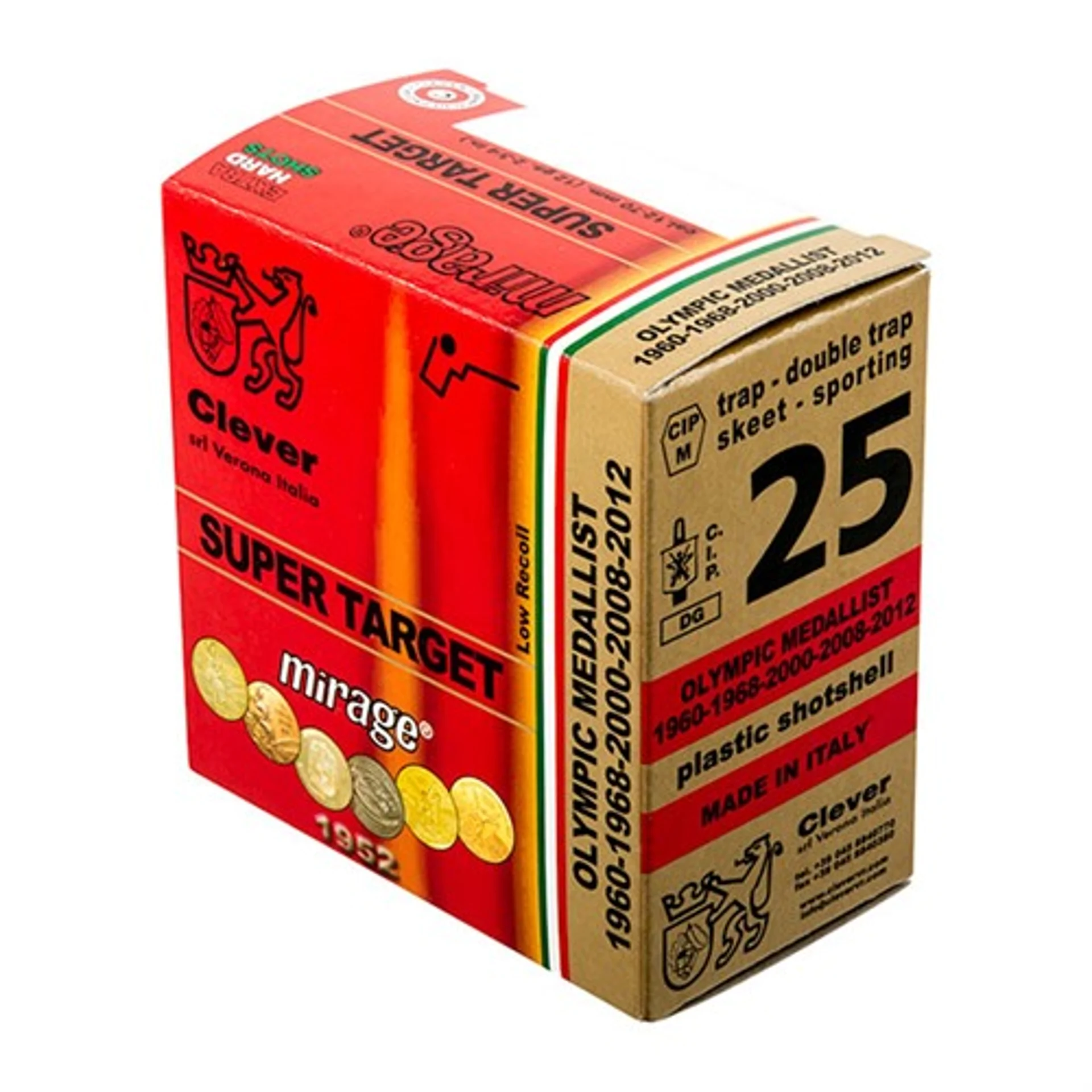 Clever Mirage Super Target T1 12 Gauge 2.75 In / 2.75 In #8 1 Oz 1290 FPS ver Mirage Super Target T1 12 Gauge 2.75 In / 2.75 In #8 1 Oz 1290 FPS Ammo