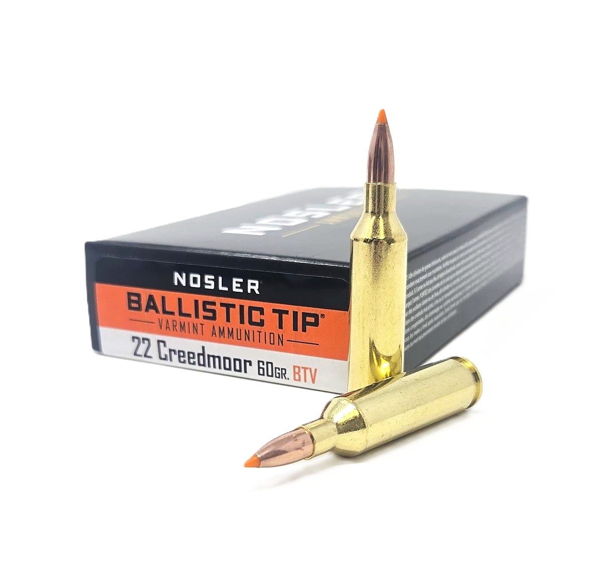 ler .22 Creedmoor 60 Grain Ballistic Tip Varmint(BTV) 3600Fps Ammo