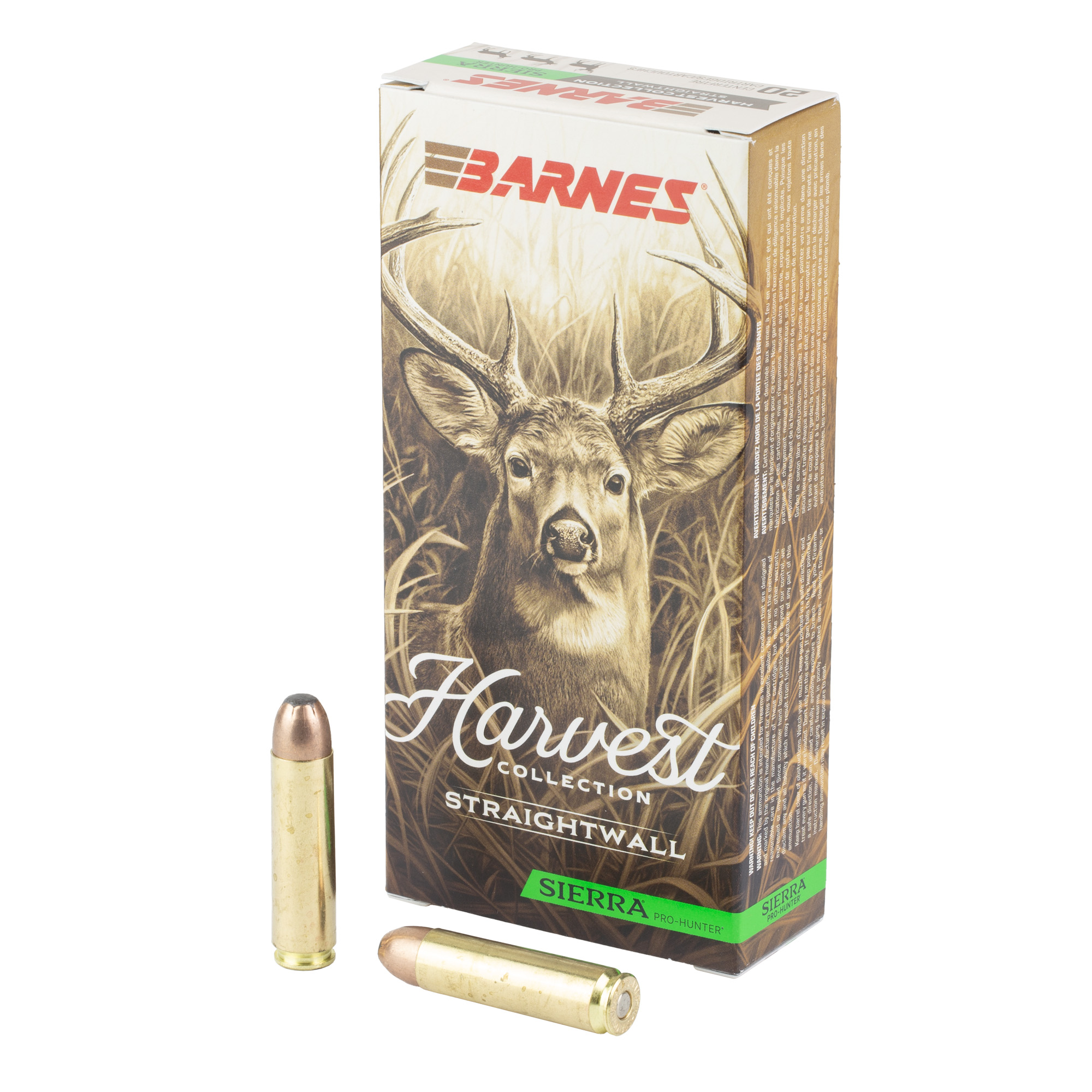 Barnes Bullets 32480 Harvest 450 Bushmaster 260gr Sierra Pro-Hunter 20 Per Box/10 Case nes Bullets 32480 Harvest 450 Bushmaster 260gr Sierra Pro-Hunter 20 Per Box/10 Case Ammo