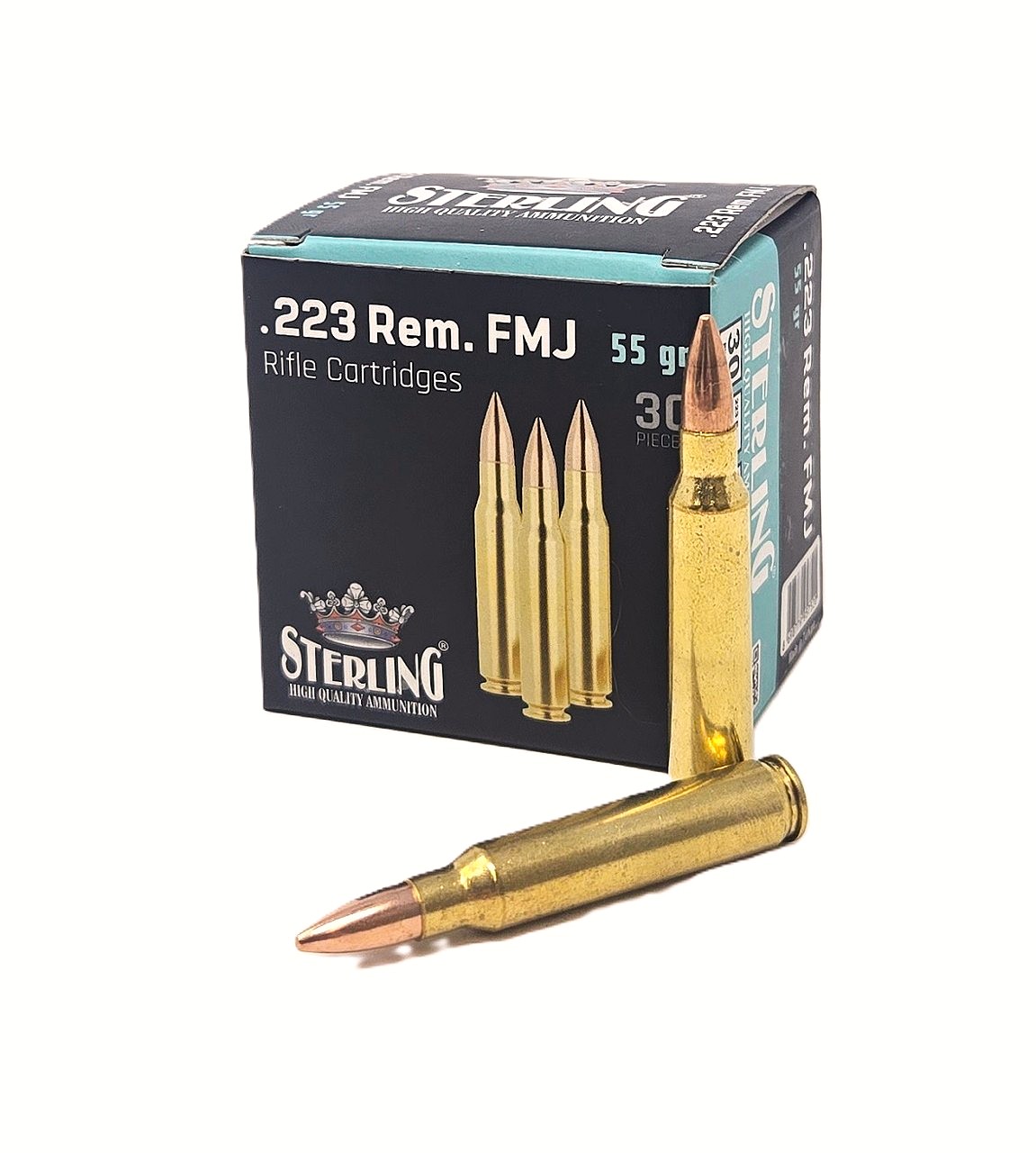 rling 223 Remington 55 Grain Full Metal Jacket(FMJ) New Brass Ammo