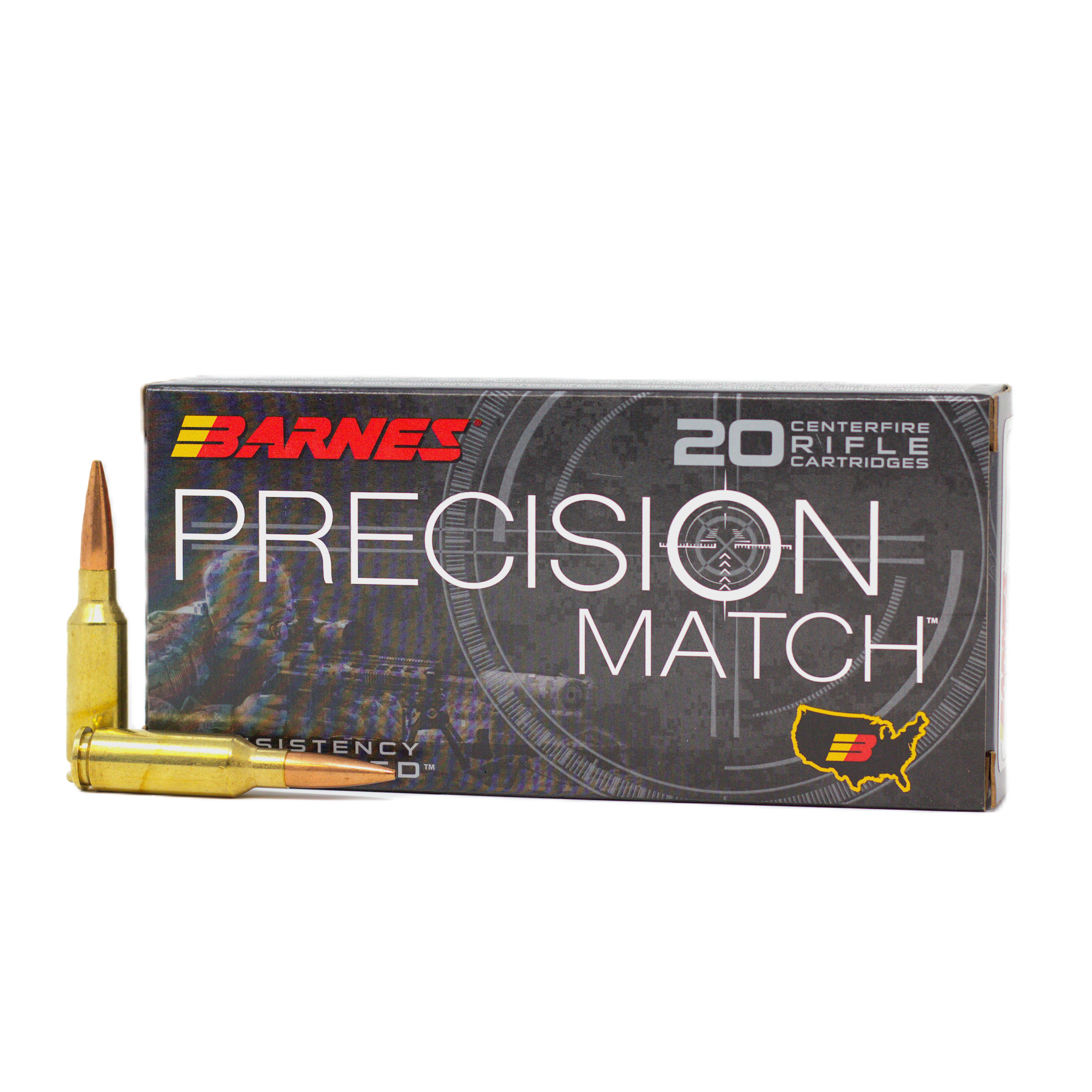 Barnes 6mm ARC Precision Match 105 Grain Open Tip Match OTM  2675 FPS