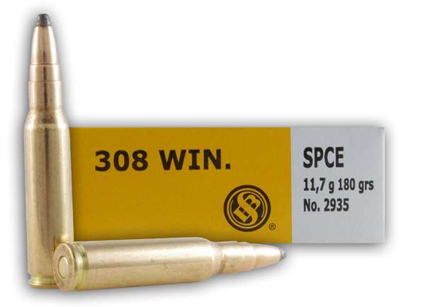 lier & Bellot (S&B) .300 Winchester Mag SB300B Soft Point Cut Through Edge 180 Grain Ammo