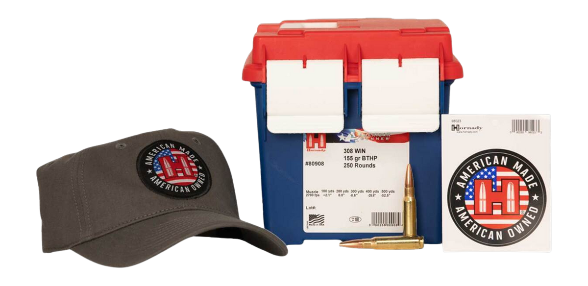 Hornady 80908 American Gunner 308Win 155gr Boat Tail Hollow Point 250 Per Box/2 Case nady 80908 American Gunner 308Win 155gr Boat Tail Hollow Point 250 Per Box/2 Case Ammo