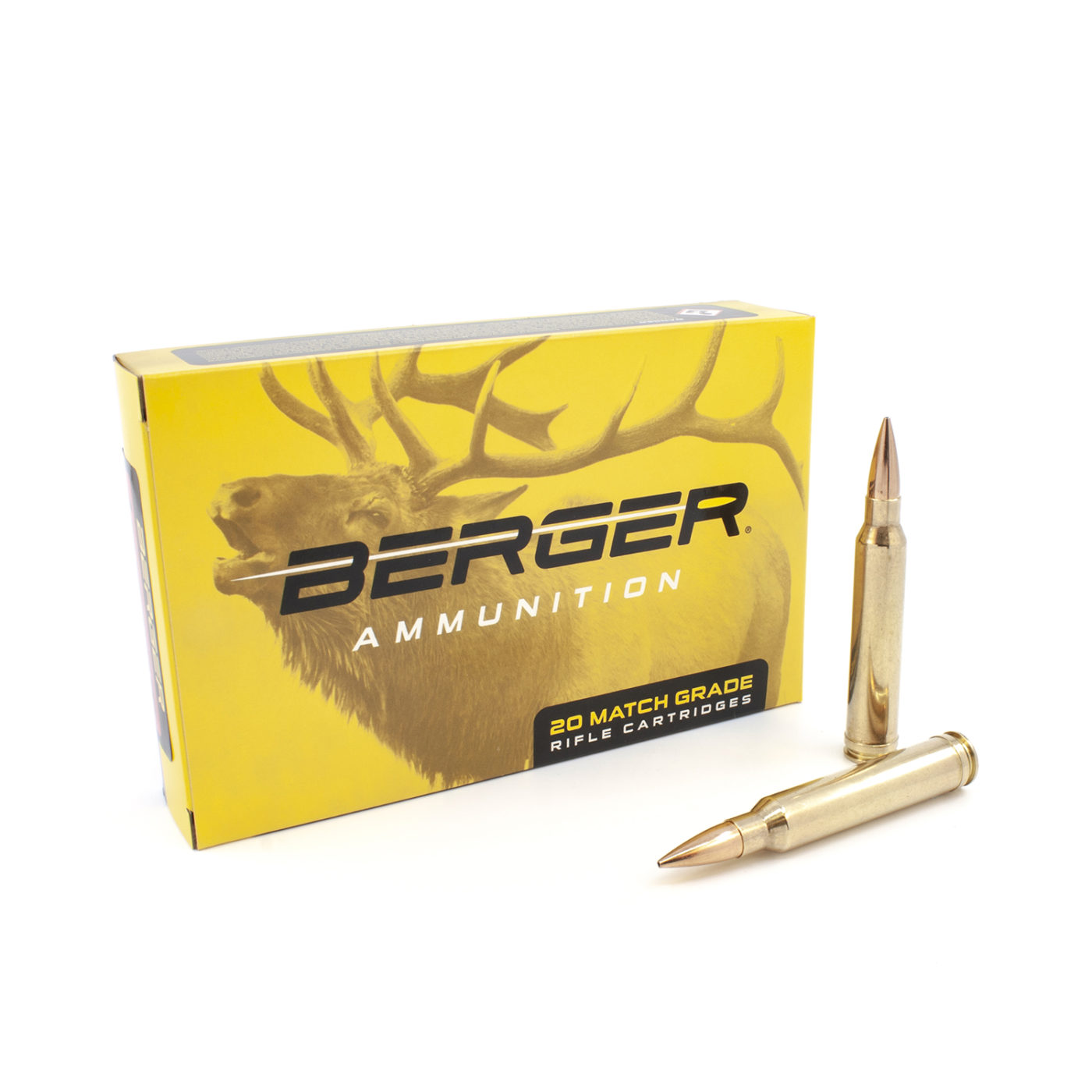 Berger Bullets 70020 Classic Hunter Subsonic Hybrid Boat Tail 185 Grain  300 Winchester Mag 3079 fps