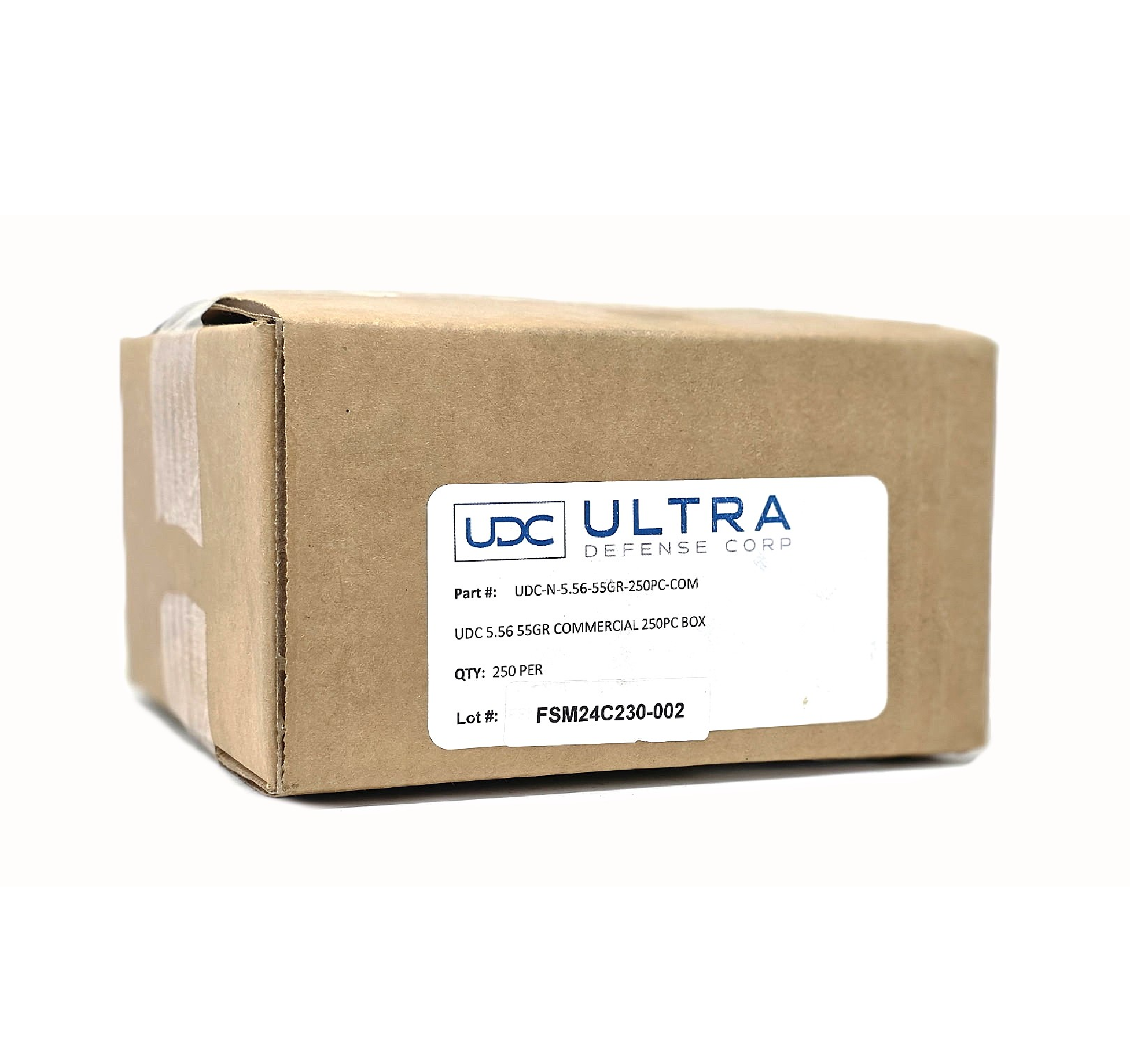 Ultra Defense Corp UDC  5 56x45mm M193 55 Grain Full Metal Jacket FMJ 