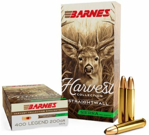 Barnes Bullets 32478 Harvest 400 Legend 200gr Sierra Pro-Hunter 20 Per Box 10 Case