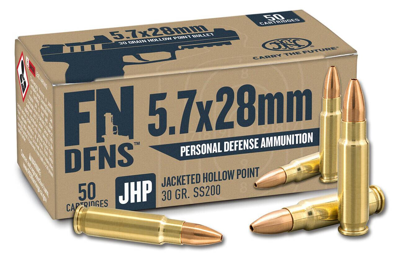 10700030 Personal Defense Jacketed Hollow Point 30 Grain 5.7x28mm FN 1894 Fps Ammo