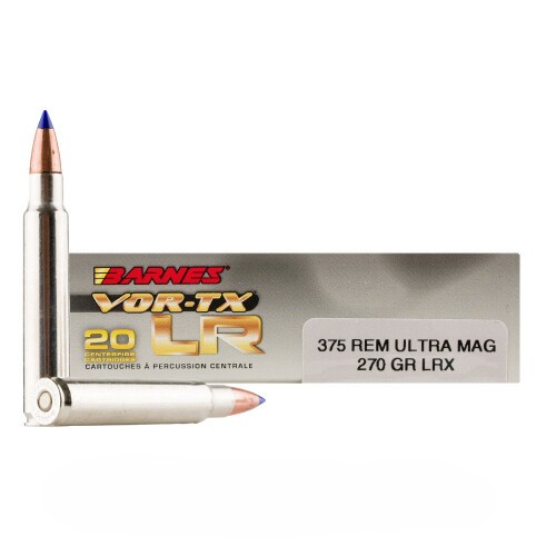 nes Bullets 29067 VOR-TX Long Range 375 RUM 270 Gr 2980 Fps LRX Boat-Tail 20 Bx/10 Cs Ammo