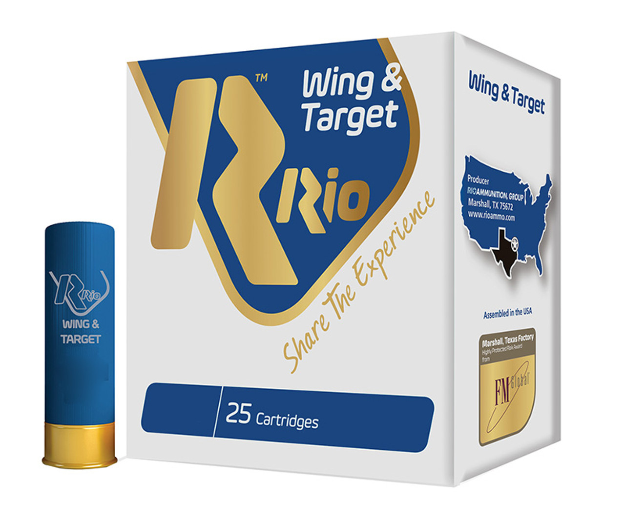  Ammunition Wing & Target 28 12 Gauge 2-3/4 1-Oz 8 Shot Ammo