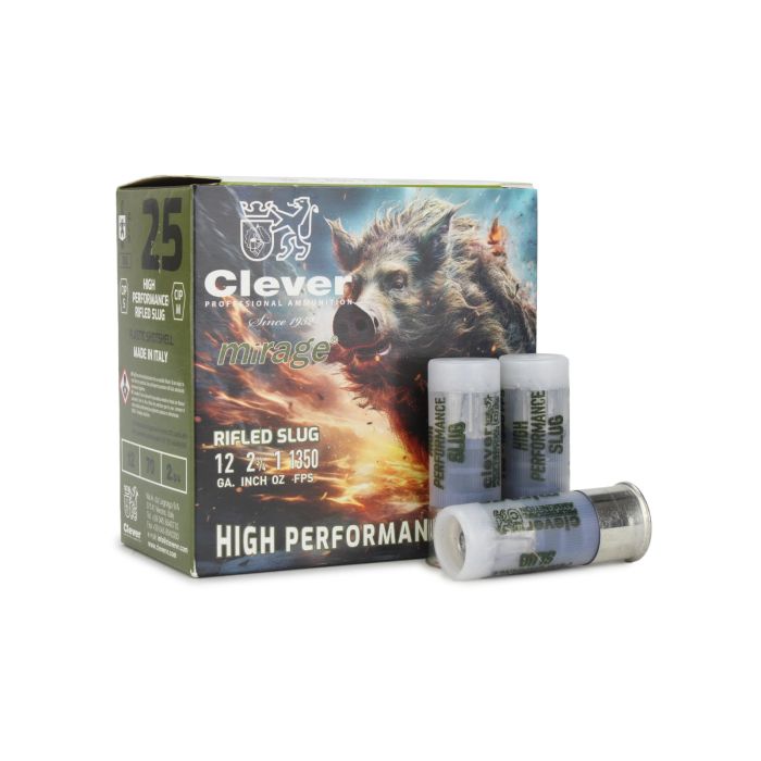 ver Mirage 12 Gauge 1oz Rifled Slug 2-3/4 1350FPS Ammo