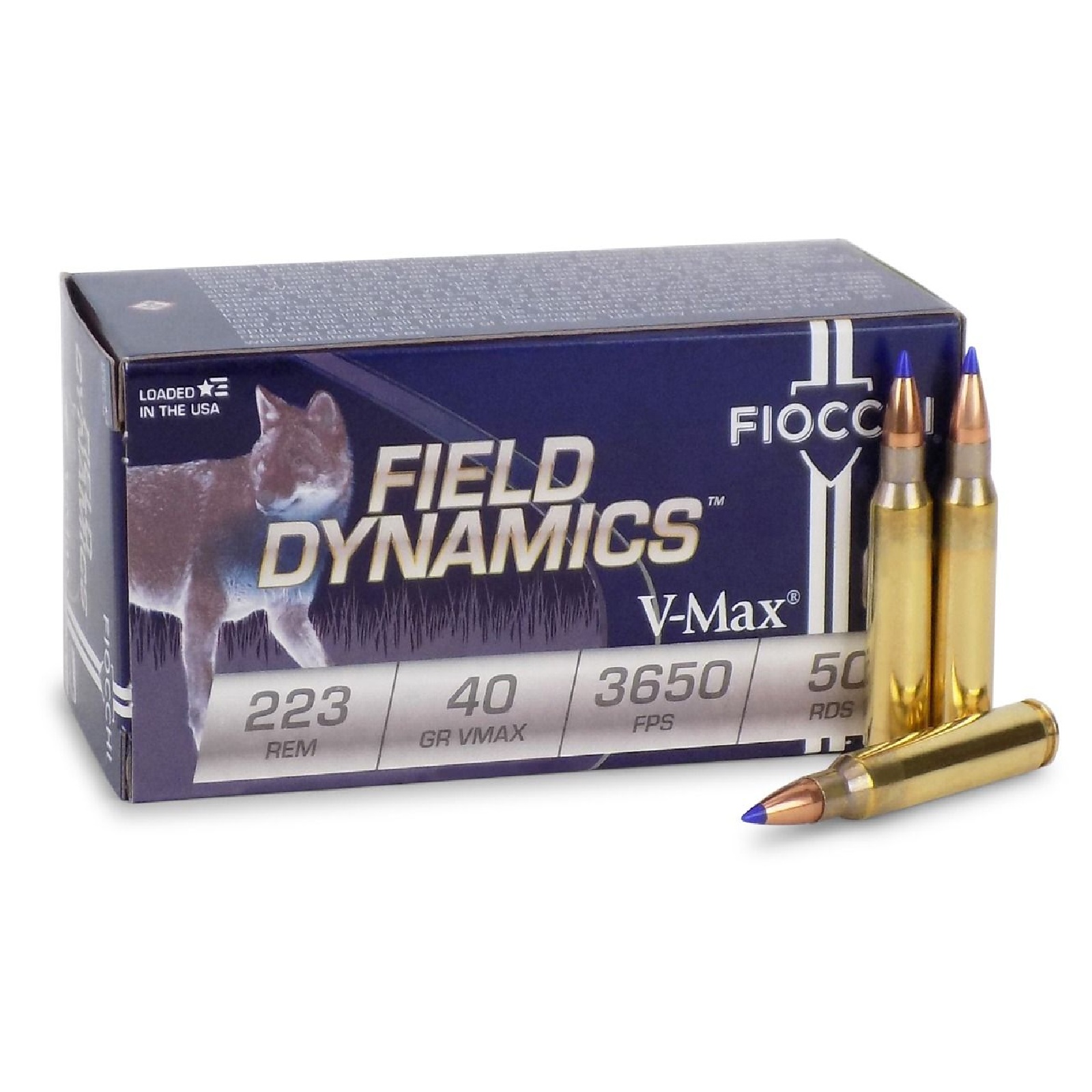 cchi FXT Centerfire Rifle 223 Rem. 40 Gr. V-Max 200 Rounds Case Ammo