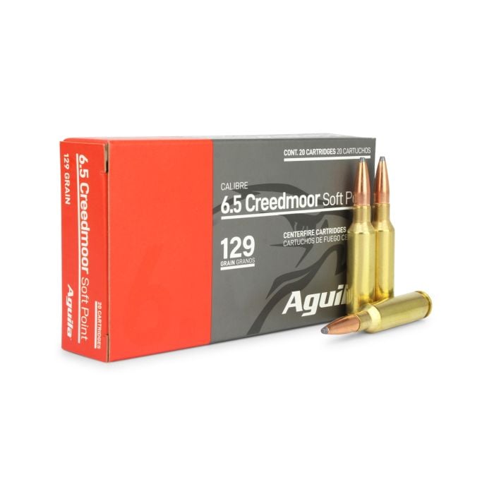 ila 81489AG InterLock 129 Grain 6.5mm Creedmoor 2810 Fps Ammo