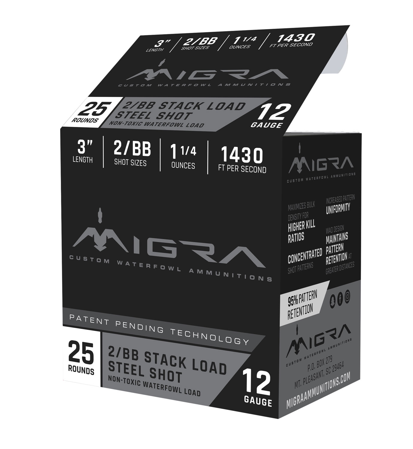 ra Ammunitions M12S2BB Staxd Hunting 12 Gauge 3 1-1/4oz #2/BB 1430 Fps Ammo