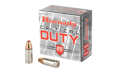 Hornady 90226 Critical Duty P FlexLock Duty Hornady FlexLock 135 Grain 9mm Luger/Parabellum 1110 Fps nady 90226 Critical Duty P FlexLock Duty Hornady FlexLock 135 Grain 9mm Luger/Parabellum 1110 Fps Ammo