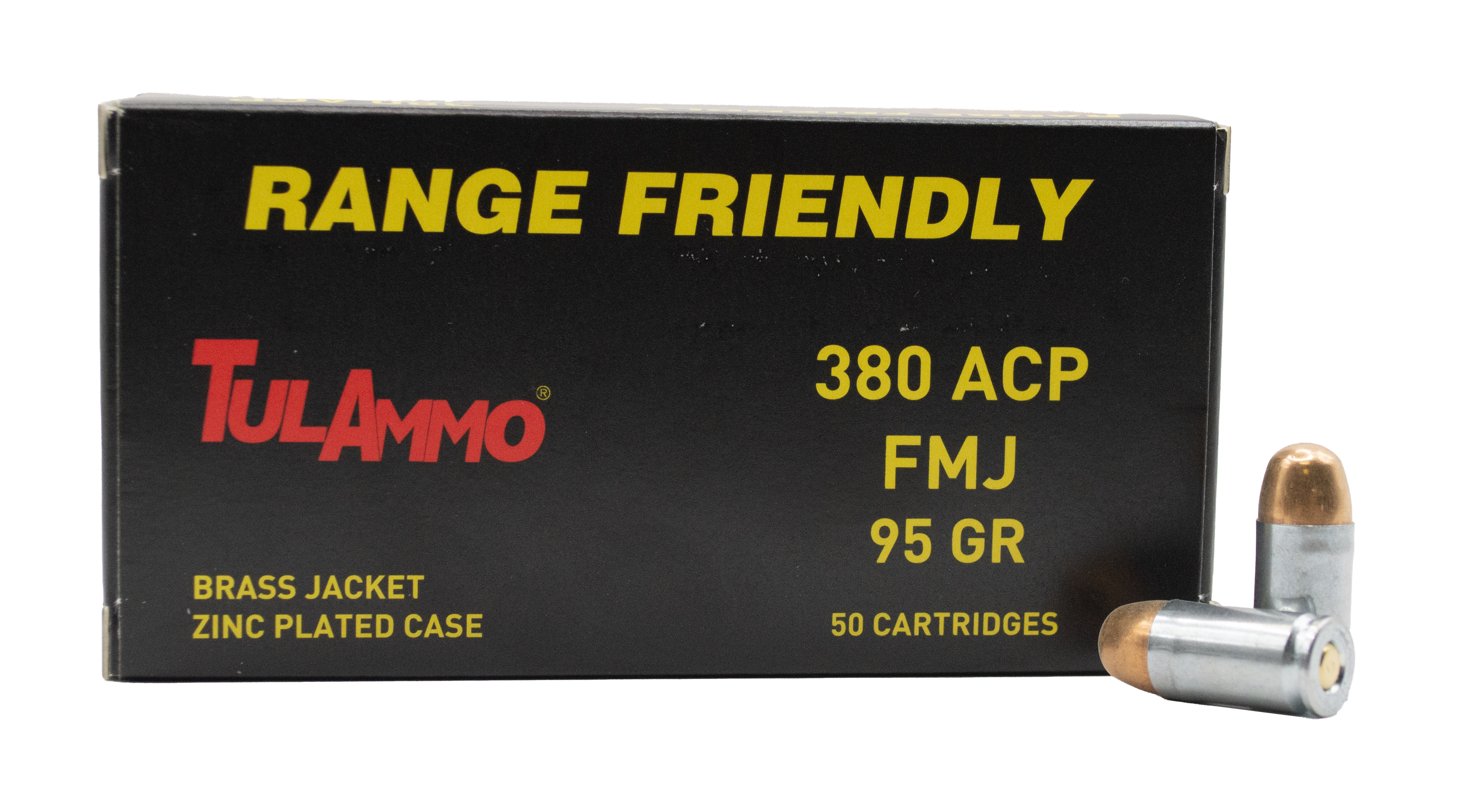 Tulammo Steel .380 ACP/Auto 95 Gr FMJ ammo Steel .380 ACP/Auto 95 Gr FMJ Ammo