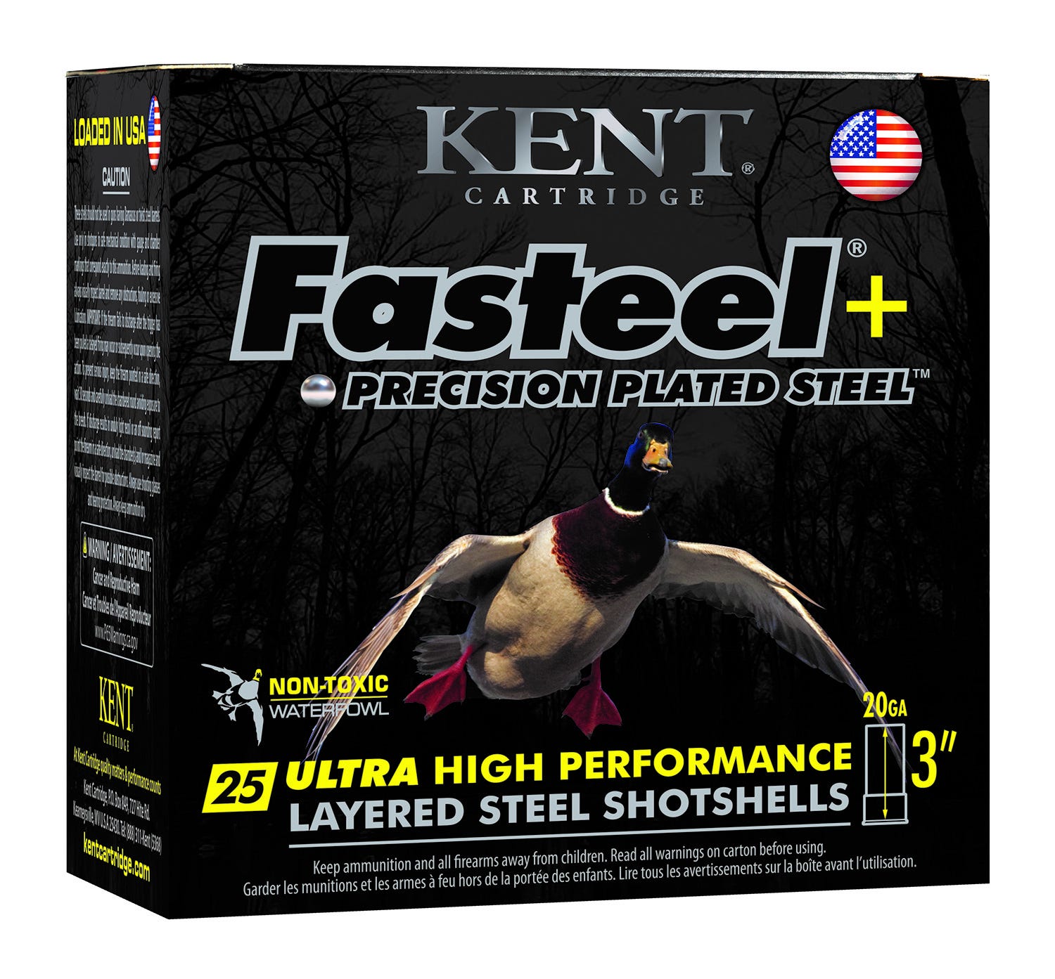 t Cartridge K203FSP284X6 Fasteel Waterfowl 20 Gauge 3 1 Oz 4/6 Shot 25 Per Box/ 10 Case Ammo