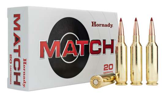 Hornady 25 Creedmoor 134 Grain Extremely Low Drag-Match ELD-M  2333 FPS