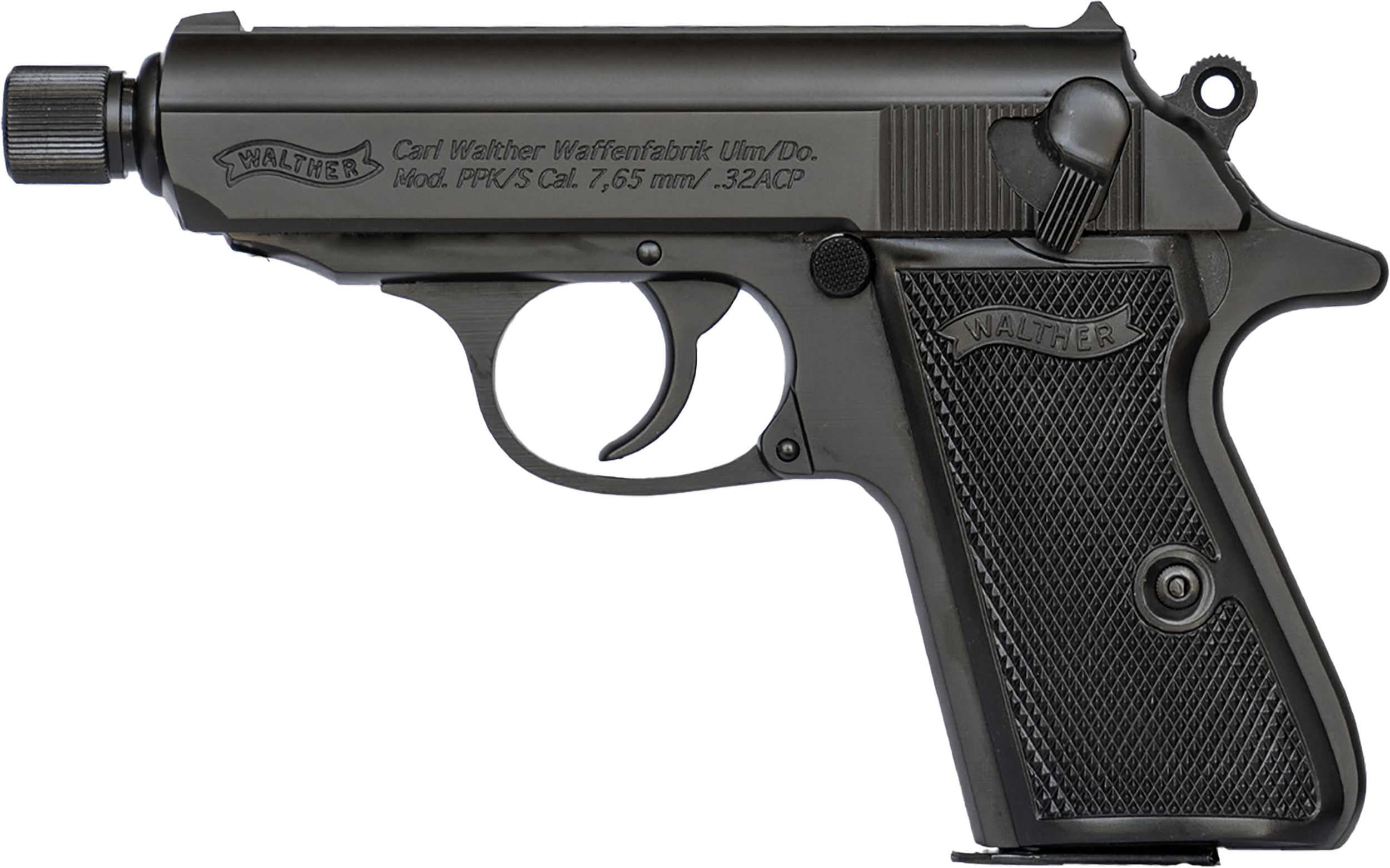ther Arms PPK/S 32 ACP 7 1 3.30 Black Ammo
