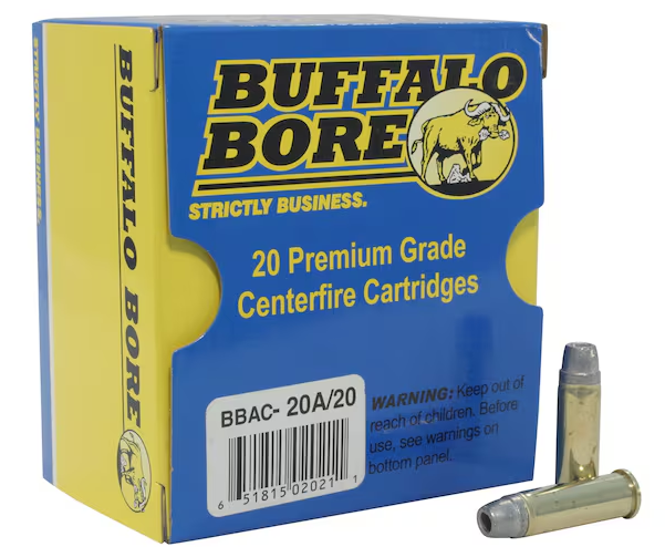 Buffalo Bore Ammunition 20A20 Heavy Strictly Business 38 Special P 158 Gr Soft Cast Hollow Point 20 Per Box/ 12 Cs falo Bore Ammunition 20A20 Heavy Strictly Business 38 Special P 158 Gr Soft Cast Hollow Point 20 Per Box/ 12 Cs Ammo