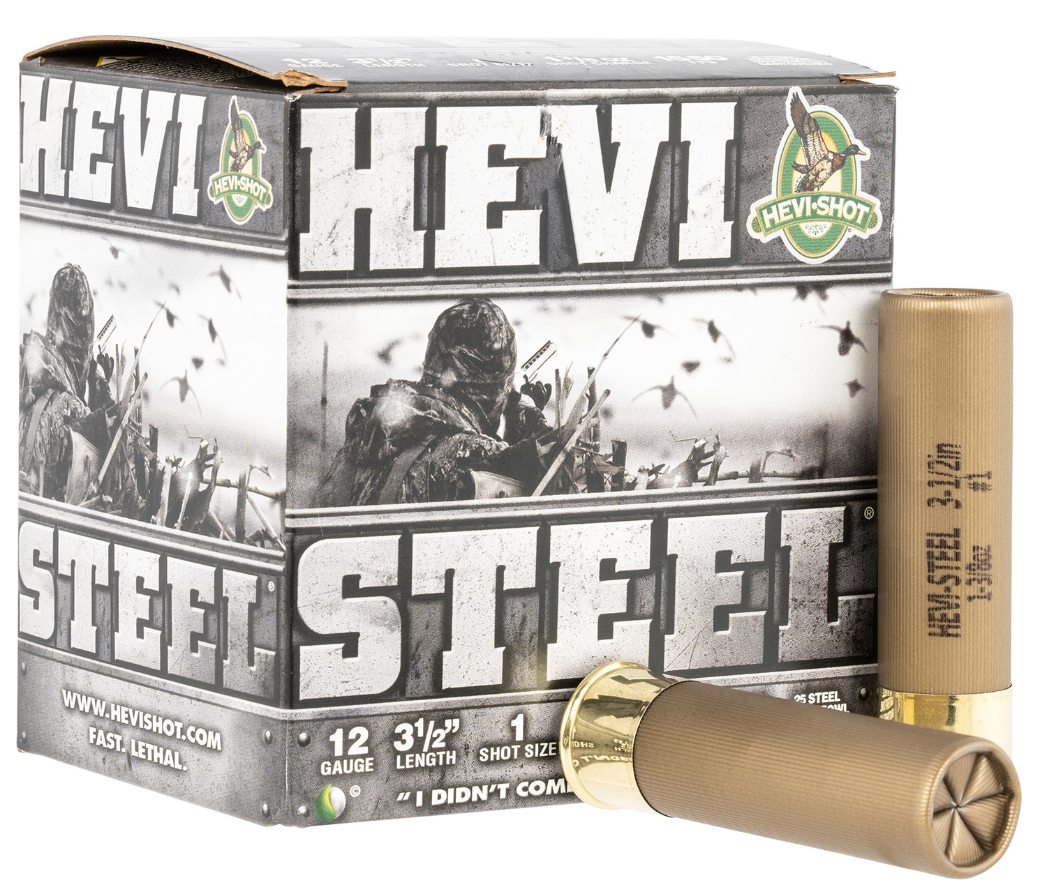 I-Shot HS65001 HEVI-Steel 12Gauge 3.50 1 3/8oz 1Shot Ammo