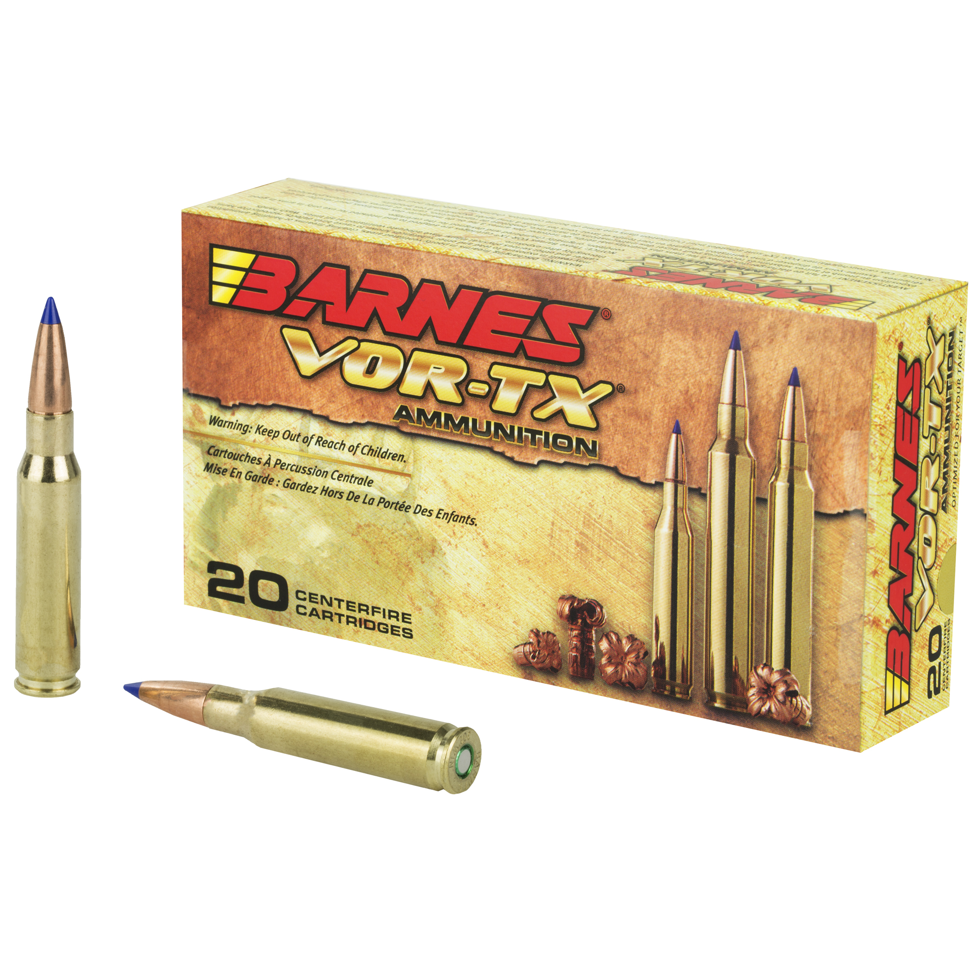 nes 21540 VOR-TX Tipped TSX Boat Tail 150 Grain .308 Win / 7.62x51mm 2820 Fps Ammo