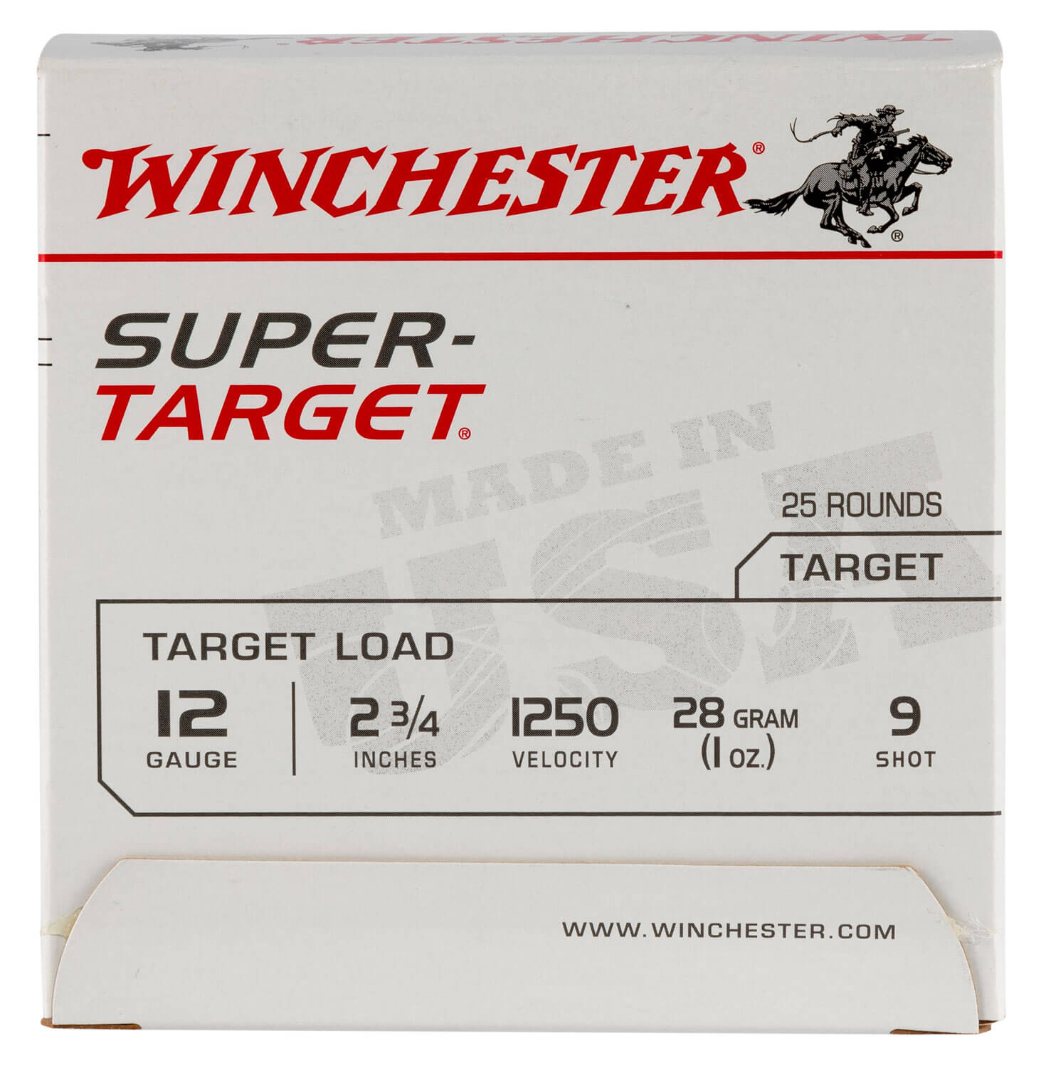 chester 12 Gauge TRGT12509 Super-Target Light Target 2.75 1oz 9 Shot Ammo