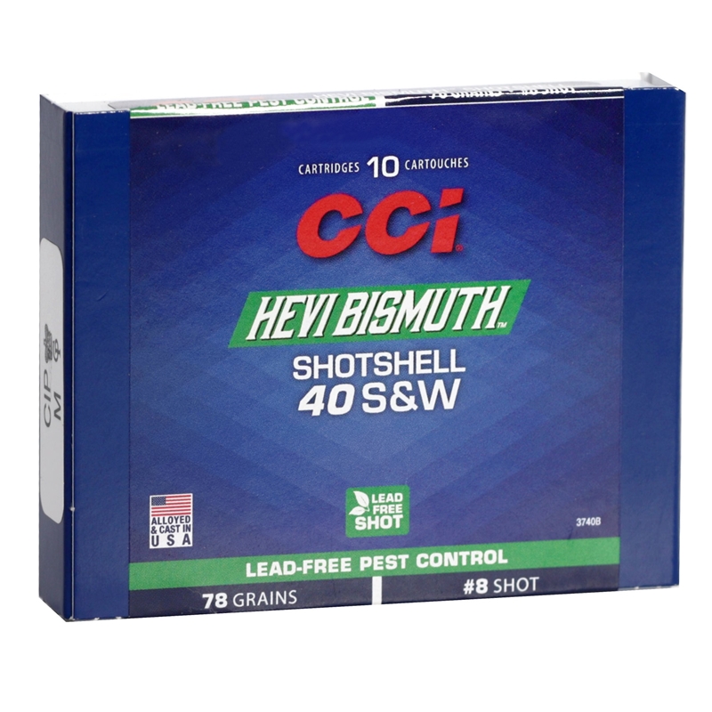  #8 .40 S&W 78 Gr Shot Shell Ammo