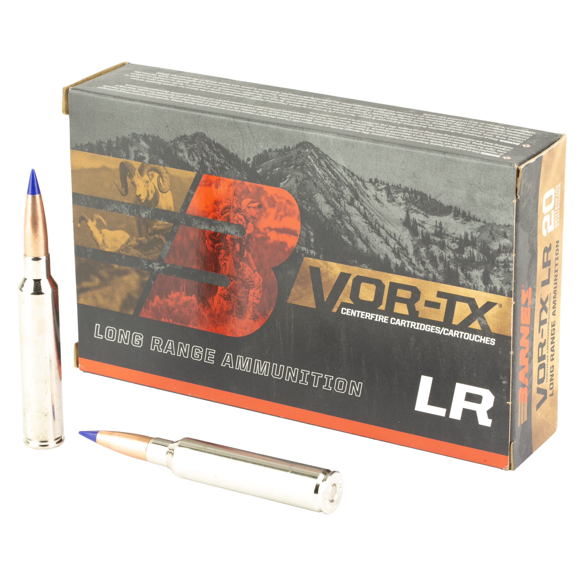 nes 28986 VOR-TX Long Range LRX Boat Tail 127 Grain 6.5mm Creedmoor 2850 Fps Ammo