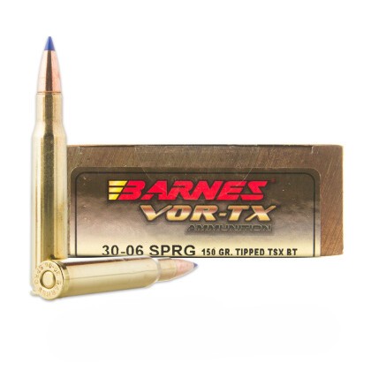 Barnes BB30061 VOR-TX Tipped TSX Boat Tail 150 Grain  30-06 Springfield 2970 fps