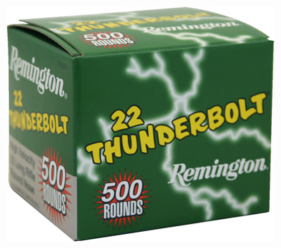 INGTON THUNDERBOLT 22LR 40GR LEAD-RN 5000RD CASE LOT Ammo