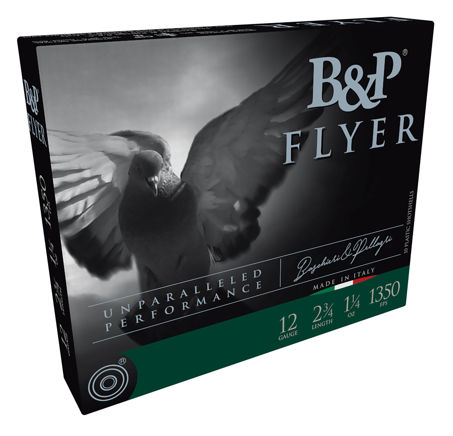 chieri & Pellagri (B&P) 12 Gauge 12B14PH7 Competition Flyer 2.75 1-1/4oz 7.5 Shot Ammo