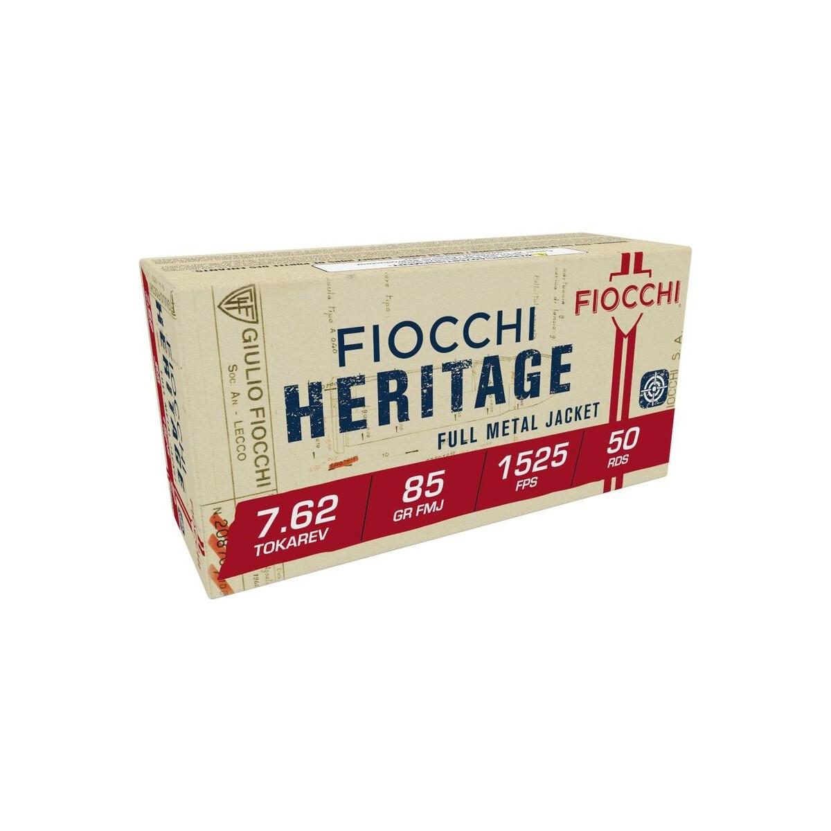 cchi Heritage Full Metal Jacket 85 Grain 7.62x25mm Tokarev 1525 Fps 762344042626 Ammo