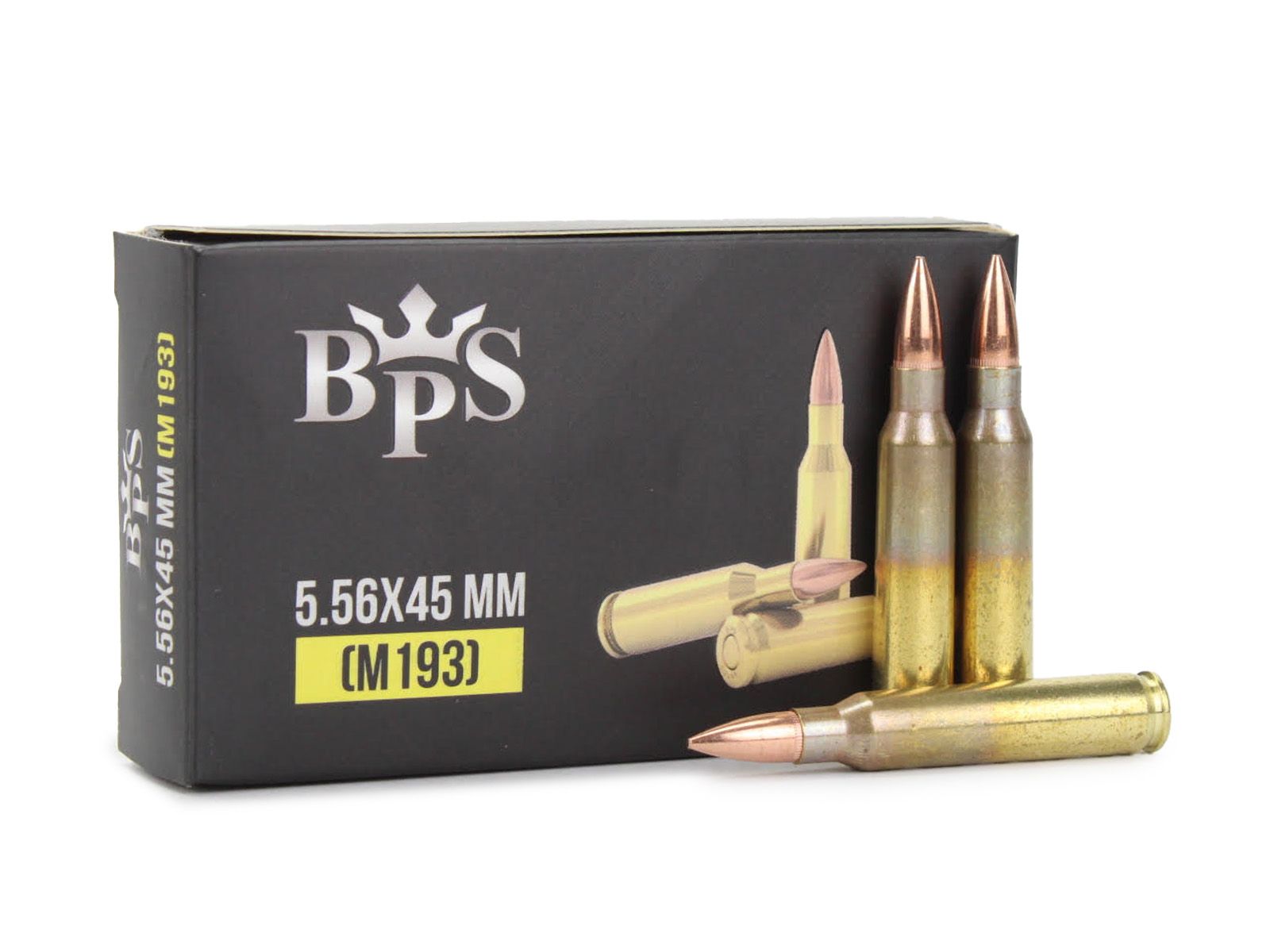 BPS 5.56x45mm NATO 55 Grain Full Metal Jacket(FMJ) 5.56x45mm NATO 55 Grain Full Metal Jacket(FMJ) Ammo
