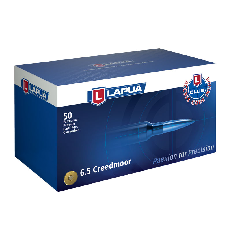 Lapua 6.5 Creedmoor 136gr Scenar OTM ua 6.5 Creedmoor 136gr Scenar OTM Ammo