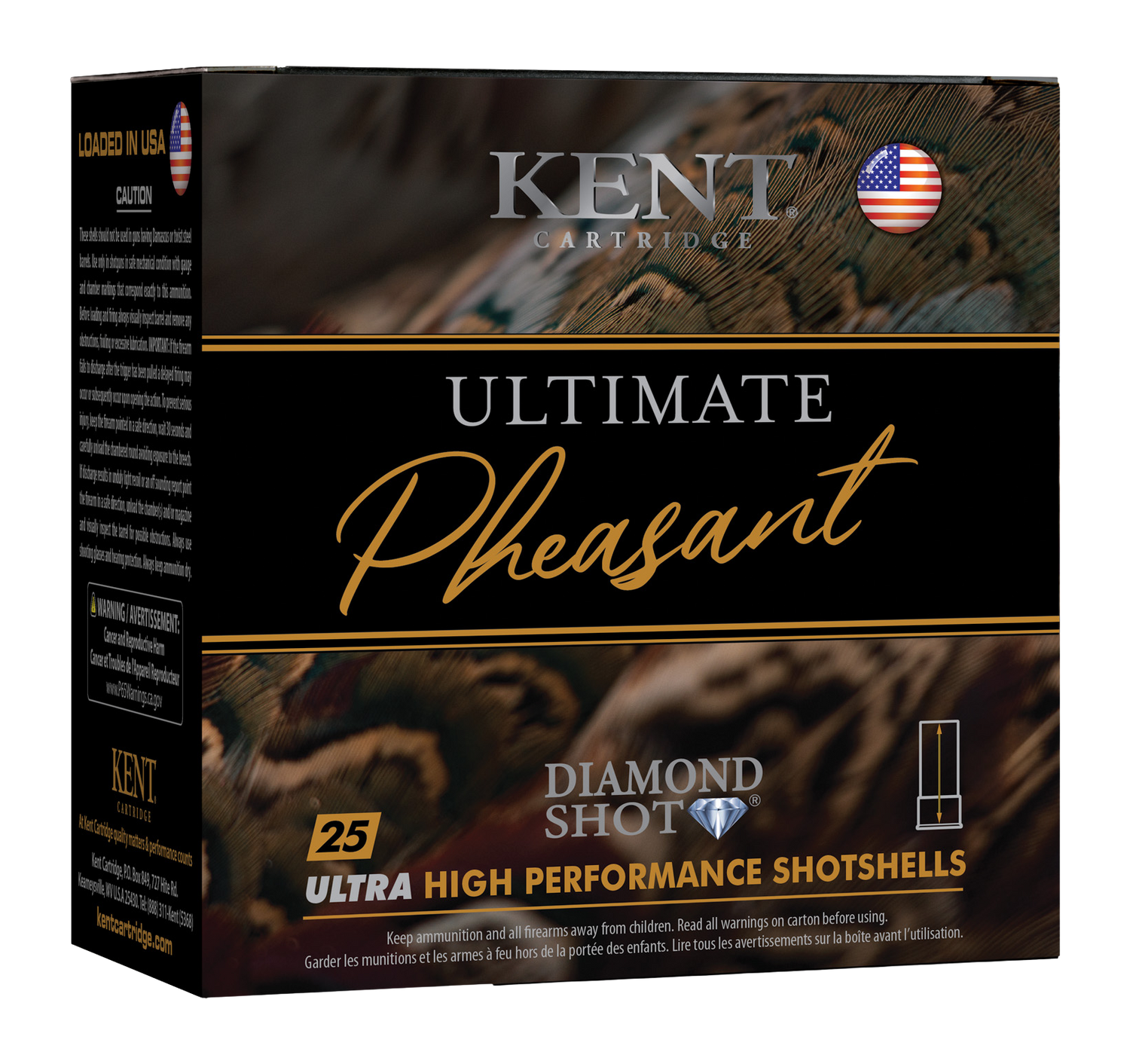 KENT ULTIMATE PHEASANT 20GA 1-1/4OZ #4-6 25/10 3 INCH T ULTIMATE PHEASANT 20GA 1-1/4OZ #4-6 25/10 3 INCH Ammo
