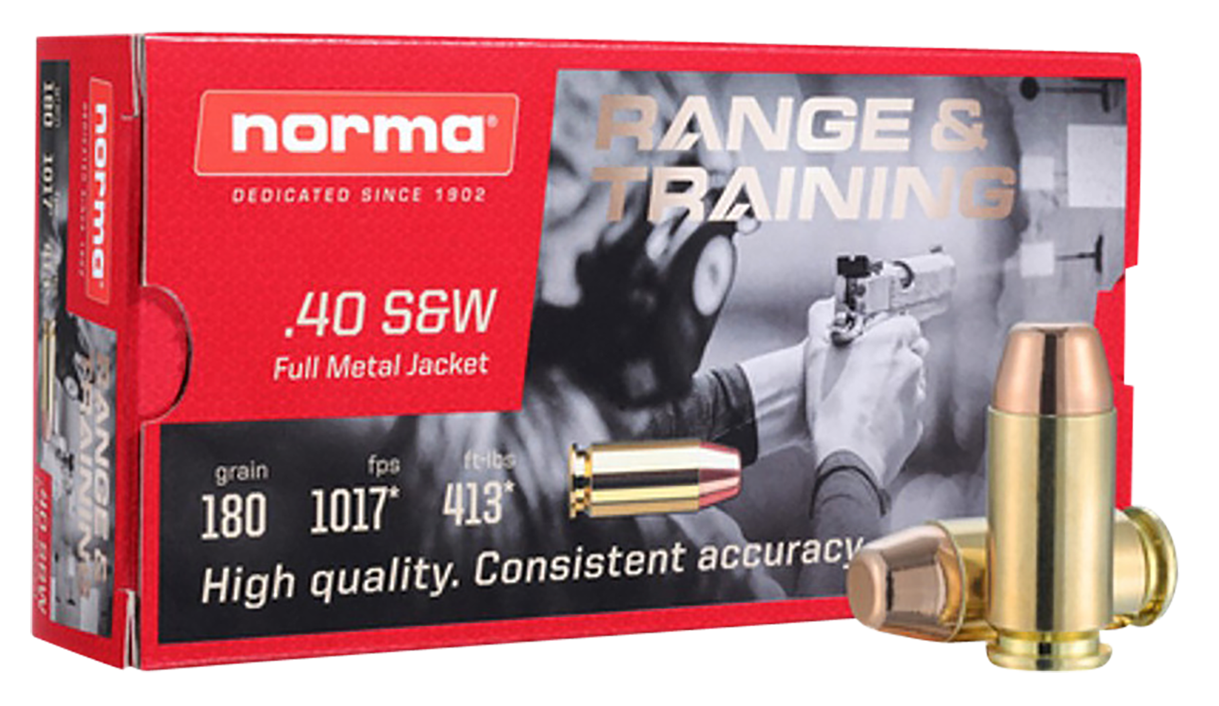 ma Self Defense NXD Brass .40 SW 180 Grain Ammo
