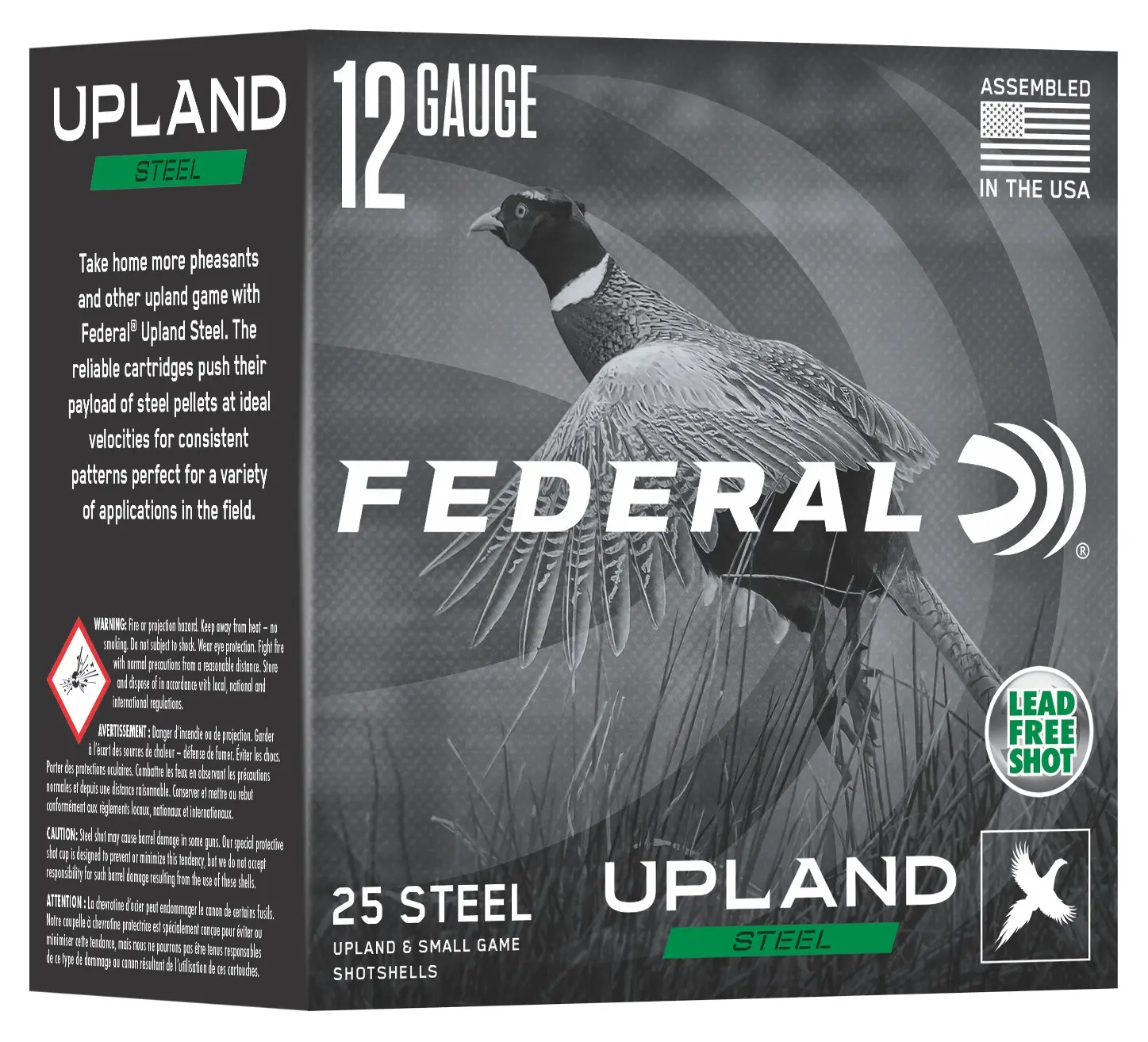 FED USH124 UPLND STL 12 2 75 1-1 8 25 10 1400 FPS