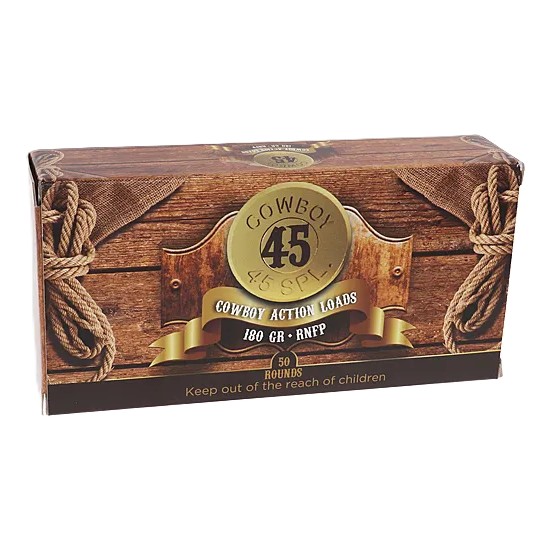 American Cowboy  45 Special 180 Gr Lead Flat Nose Cowboy Action Loads 475 FPS