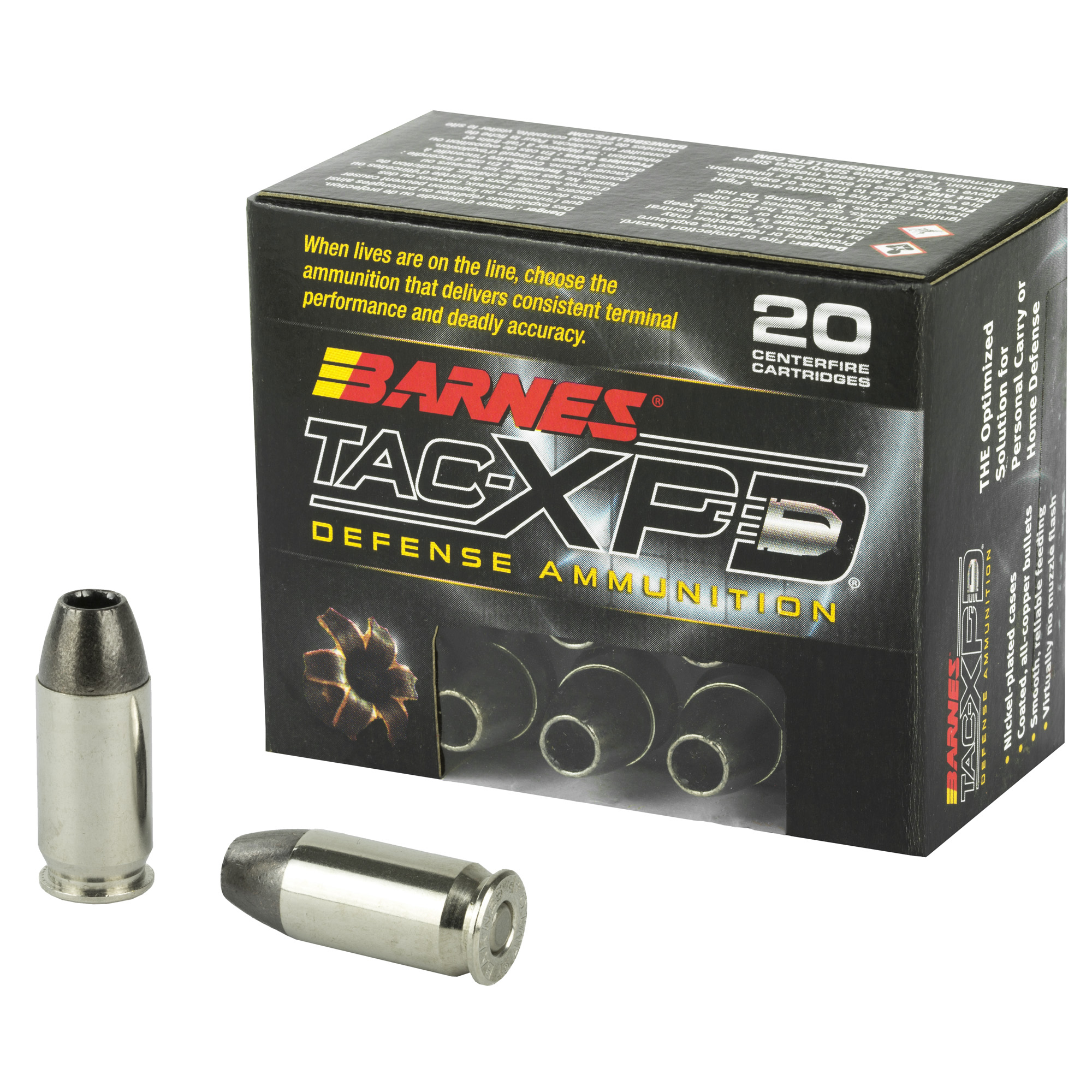 nes 21555 TAC-XP 185 Grain .45 ACP/Auto 1000 Fps Ammo