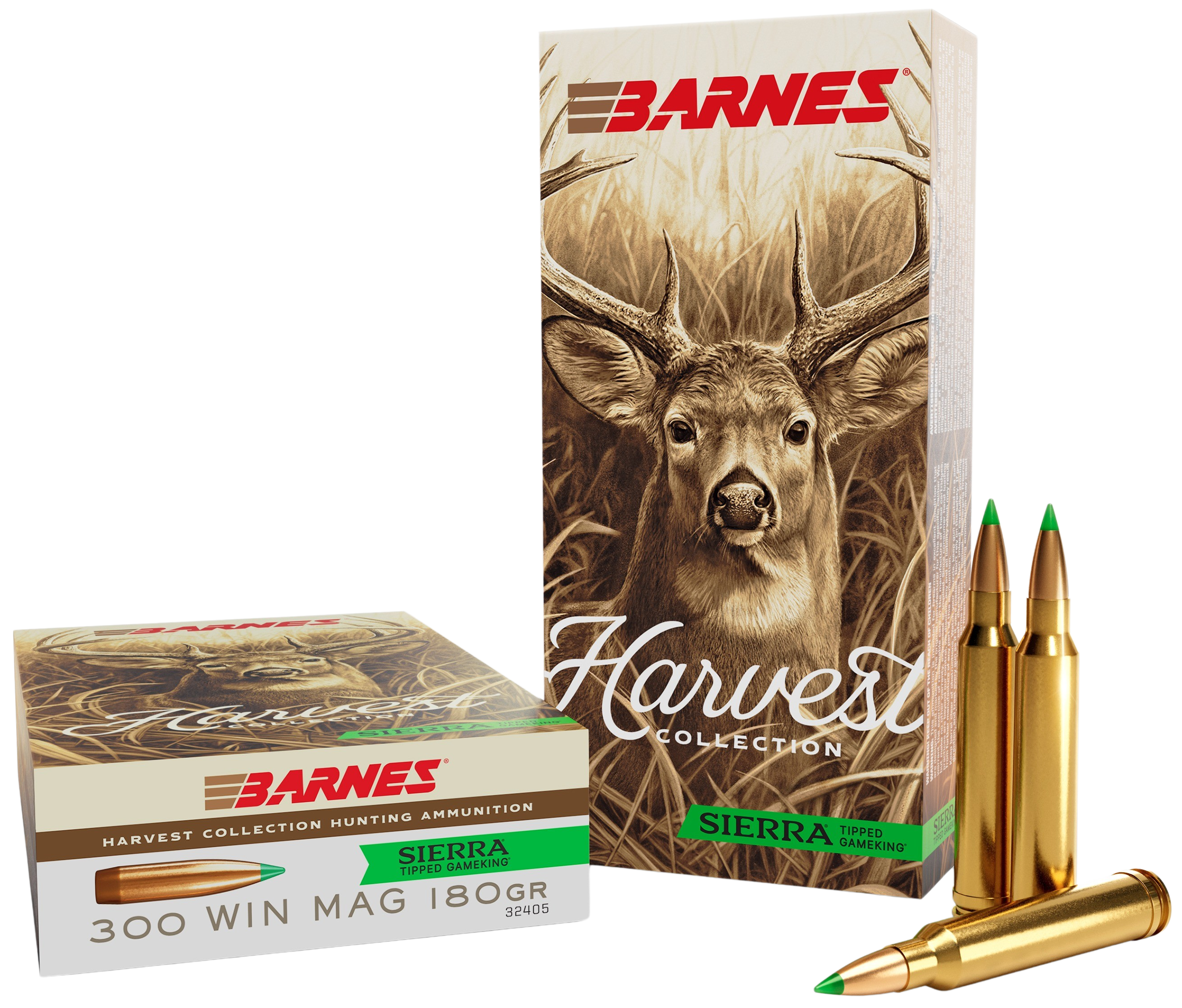 Barnes Bullets 32405 Harvest 300 WinMag 180gr Sierra Tipped GameKing 20 Per Box/10 Case nes Bullets 32405 Harvest 300 WinMag 180gr Sierra Tipped GameKing 20 Per Box/10 Case Ammo