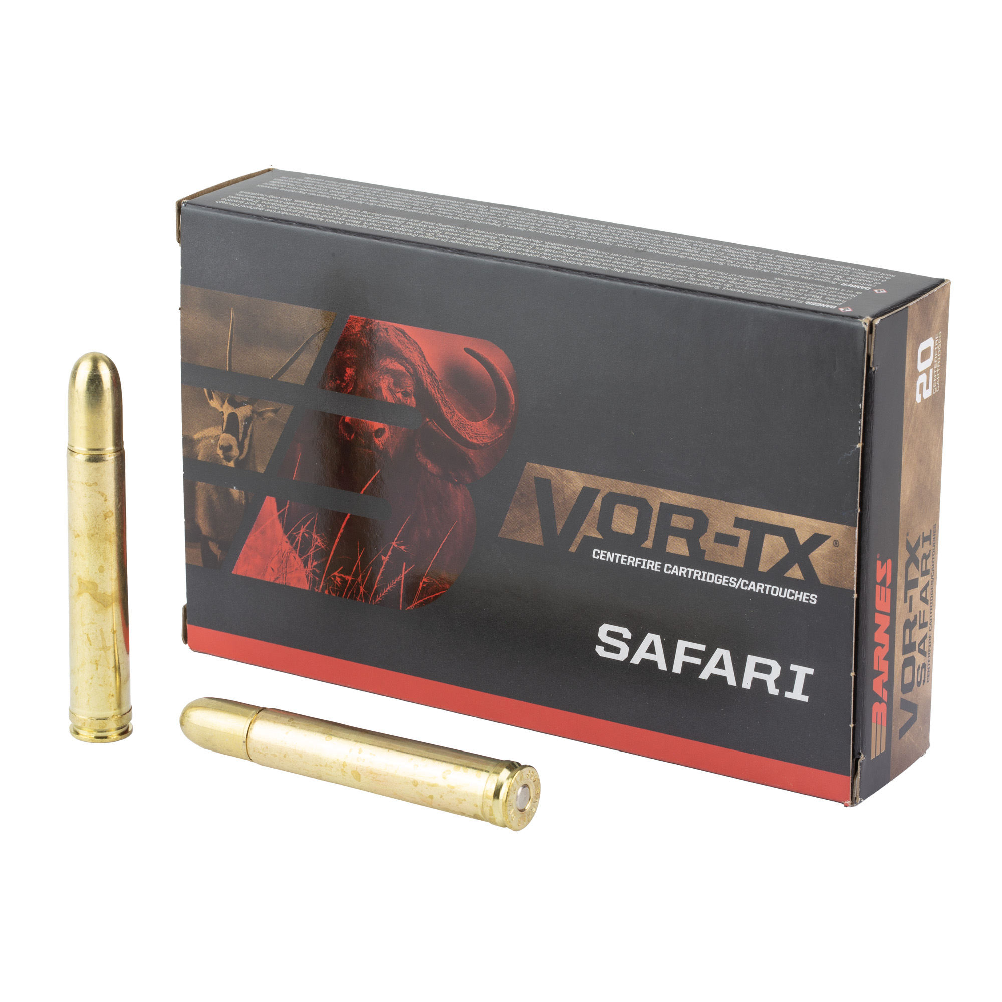 Barnes VOR-TX SAFARI 458 Winchester 450 Grain Banded Solid Round Nose 20 Round Box nes VOR-TX SAFARI 458 Winchester 450 Grain Banded Solid Round Nose 20 Round Box Ammo