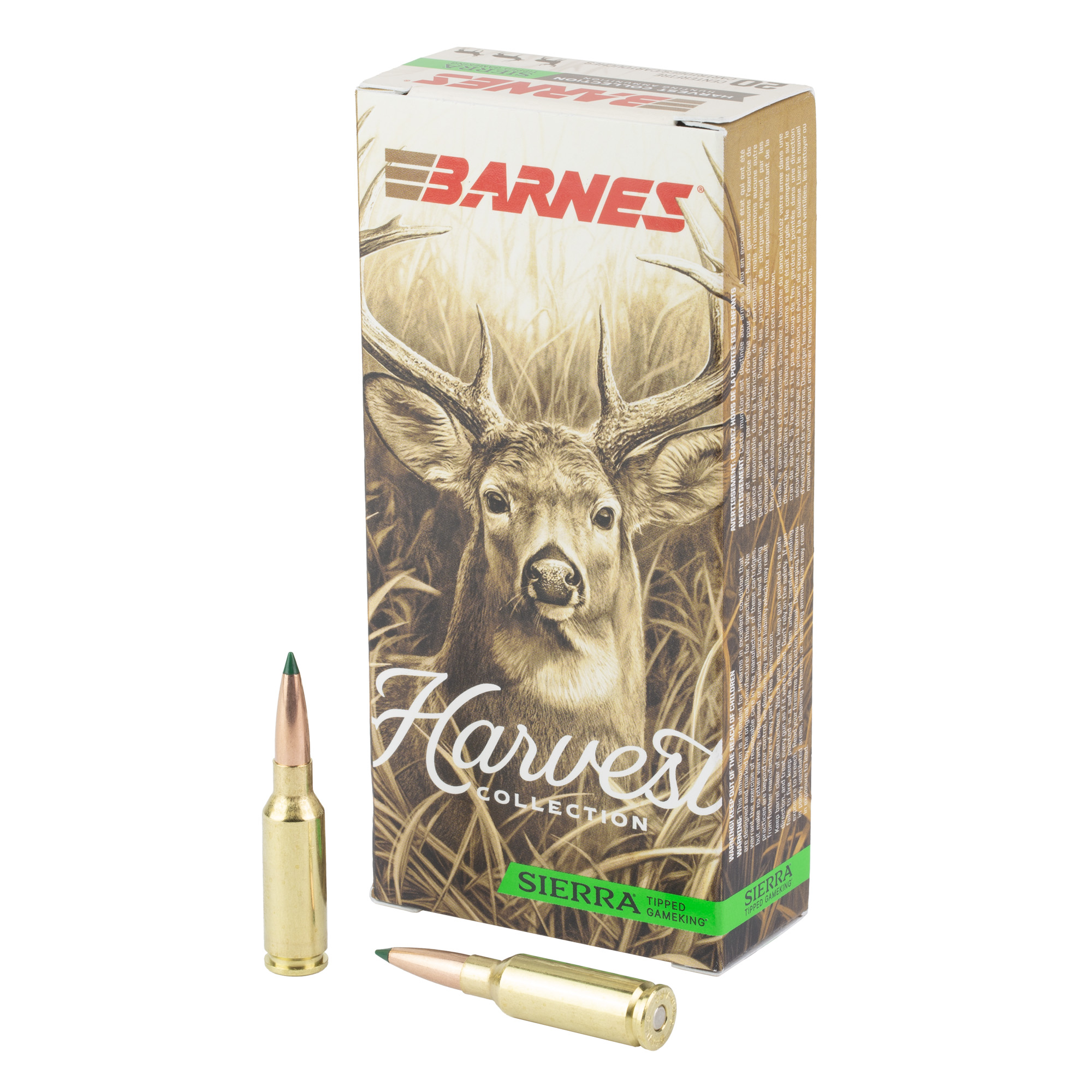 Barnes Harvest 6MM ARC 100 Grain Sierra Tipped Gameking 20 Round Box nes Harvest 6MM ARC 100 Grain Sierra Tipped Gameking 20 Round Box Ammo
